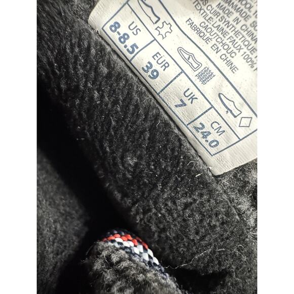 PAJAR CANADA WATERPROOF SHERPA LINED WINTER BOOTS BLACK WOMENS 8-8.5
